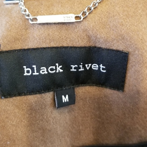 Black Rivet Womens Coat - Picture 3 of 3